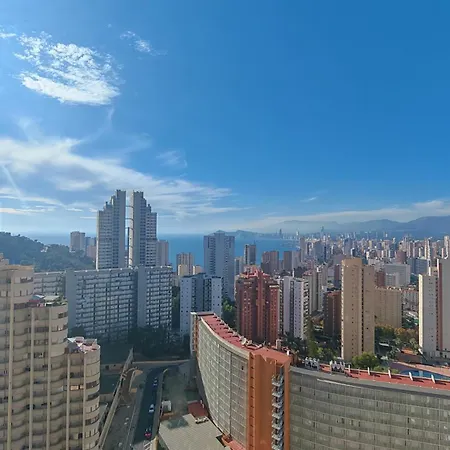 Skyline 14 Vista Mar Y Cuidad Apartament Benidorm