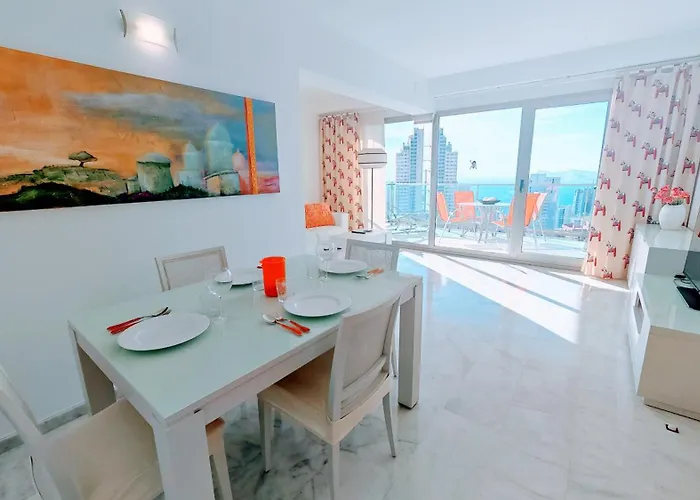 Skyline 14 Vista Mar Y Cuidad * Benidorm